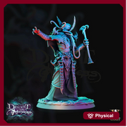 Mind Flayer, Illithid  Unpainted Miniature | 75mm Scales | Dungeons and Dragons | Pathfinder | DnD 5e | Mindflayers | Mindflayer - Only-Games