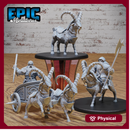 Dwarf Army Goat Rider Set