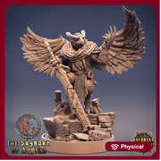 Aarakocra Fighter Eldritch Knight  Warlock | 28mm, 32mm, 75mm Scale Resin Miniature | Dungeons and Dragons | Daybreak  Miniatures - Only-Games