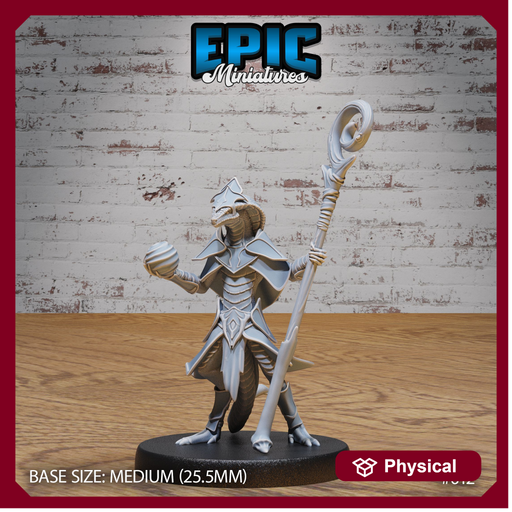 Lizard Folk Army Sorcerer - Only-Games