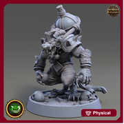 Wererat Artificer, Ratfolk, Ratman |Resin| Dungeons and Dragons 5e | 28mm,32mm,54m,75mm Scales | Pathfinder D&D | Daybreak Miniatures - Only-Games