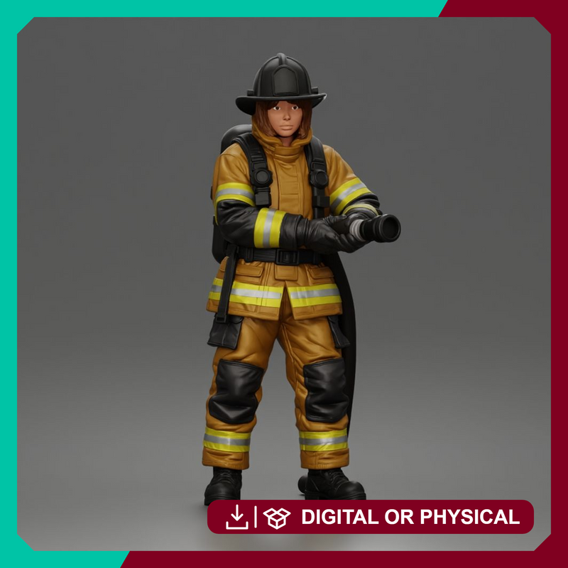 Female Firefighter