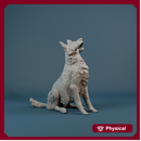 German Shepherd dog sitting