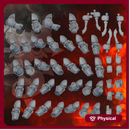Legion of Indivisible Hands and Arms Set x48
