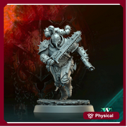 Sci-Fi Miniature Chaos Space Knight, Orbita Hellscape Legions Marauder | 28mm,32mm, 54mm, 75mm,100mm Scales | Resin Mini | Archvillain Games - Only-Games