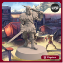 Realm of Eros Champion - Pose 2 – 3D printable miniature – STL file