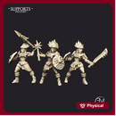 Incas Warriors - 3 Units (AMAZONS! Kickstarter)