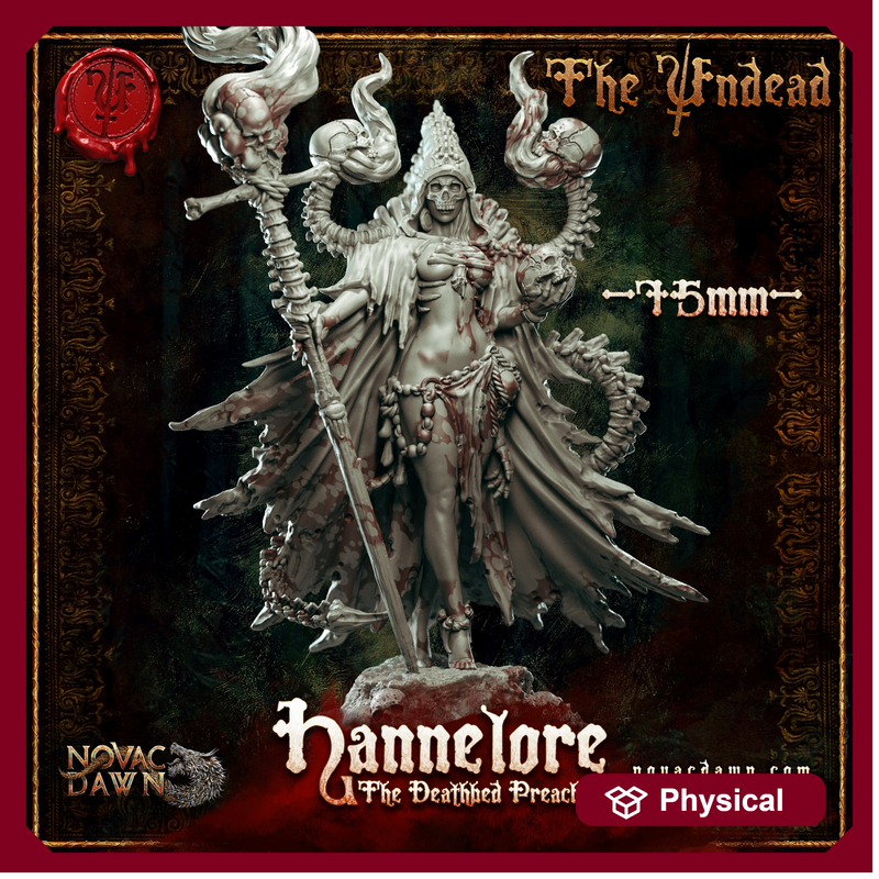 Hannelore - The Deathbed Preacher 75mm