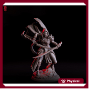 Human Female Rogue, Assassin, also No Mask PC / NPC DnD, Unpainted | 5 Sizes /Scales - Only-Games
