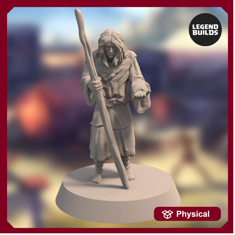 Outcasts of the Realm of Eros – Pose 1 – 3D printable miniature – STL file - Only-Games