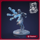 Karoku The Monk - Action Pose