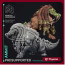 Ammit - Court of Anubis -  PRESUPPORTED - Illustrated and Stats - 32mm scale