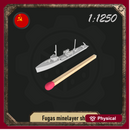 1/1250 Fugas minelayer ship
