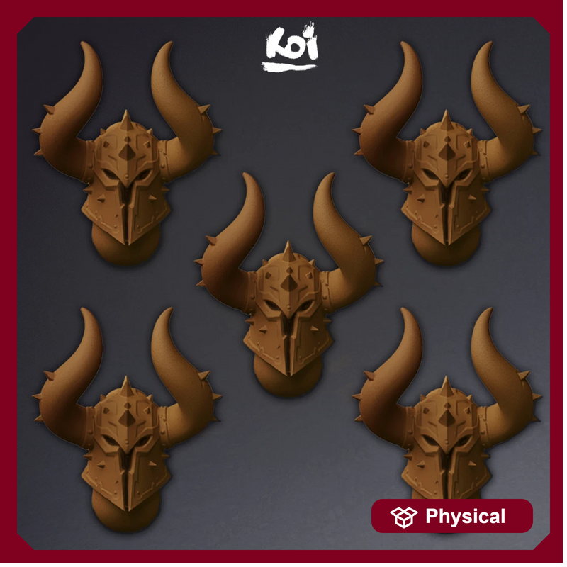 Dark Champion Type 4 - Miniature Heads
