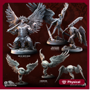 Grimdark Angels | Bestiarum | Wargaming DnD Miniatures