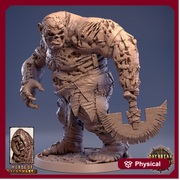 Undead Giant Zombie Ogre Troll. Flesh Golem  | 28mm,32mm,75mm Scale | Dungeons and Dragons | Pathfinder | Daybreak Miniatures |Tabletop RPG| - Only-Games