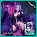 Lilim Pin Up - 75mm Pre-Supported - STL only