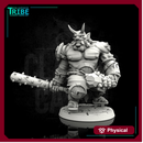 (0029) Male orc oni with clubs
