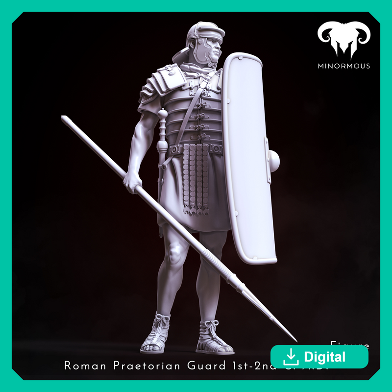 Figure - Roman Praetorian Guard 1st-2nd C. A.D. ready for the roman games!