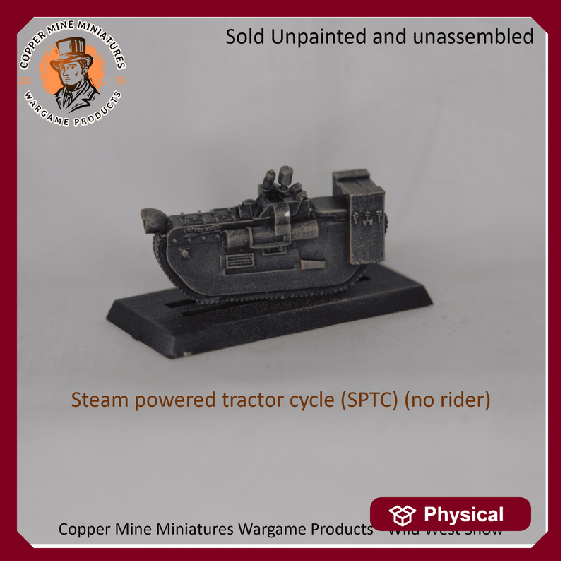 Steam powered tractor cycle (SPTC) (only) (CMMWP031)