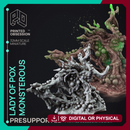 The Lady of Pox - True Form - Undead - PRESUPPORT - 32mm scale