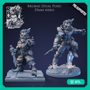 Brubax the Sorcerer - Idle and Action Pose - STL only