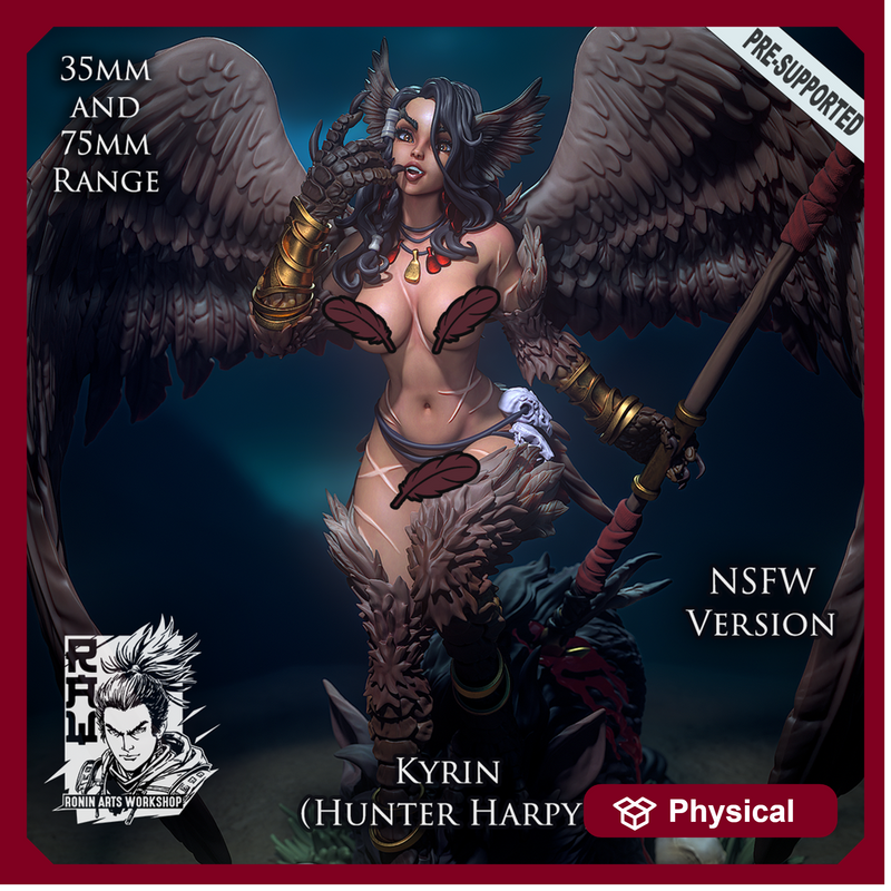 Kyrin - Hunter Harpy (NSFW) True Form
