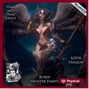 Kyrin - Hunter Harpy (NSFW) True Form - 75mm version