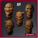 Horrors of the Void - Taken Miniature Heads