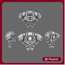 Space Knights V4  Savage Backpack X 10