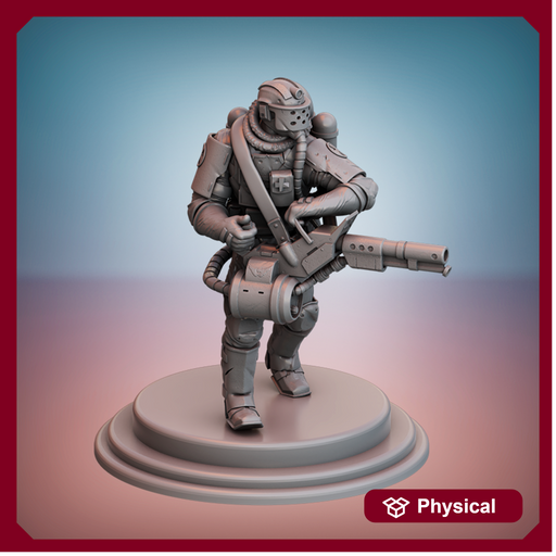 Sanctus Manipulus. Breacher (Flamethrower) - Only-Games