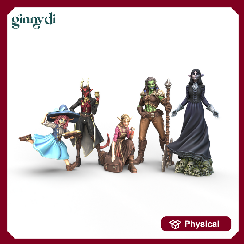 Ginny Di Pre-Colored Bundle – Vol. 1
