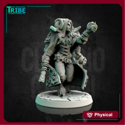 (0139) Female faun satyr saylor pirate commander wizard sorceress with spell and gun - Only-Games