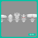 Rising Death Clan V10 Veteran Helmet Set