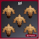 Iron Maidens Type 3 - Miniature Heads
