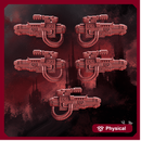 Crimson Wings Plasma Cannons Set x5