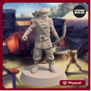 Empire of Jagrad Archer - Pose 1 - 3D printable miniature – STL file