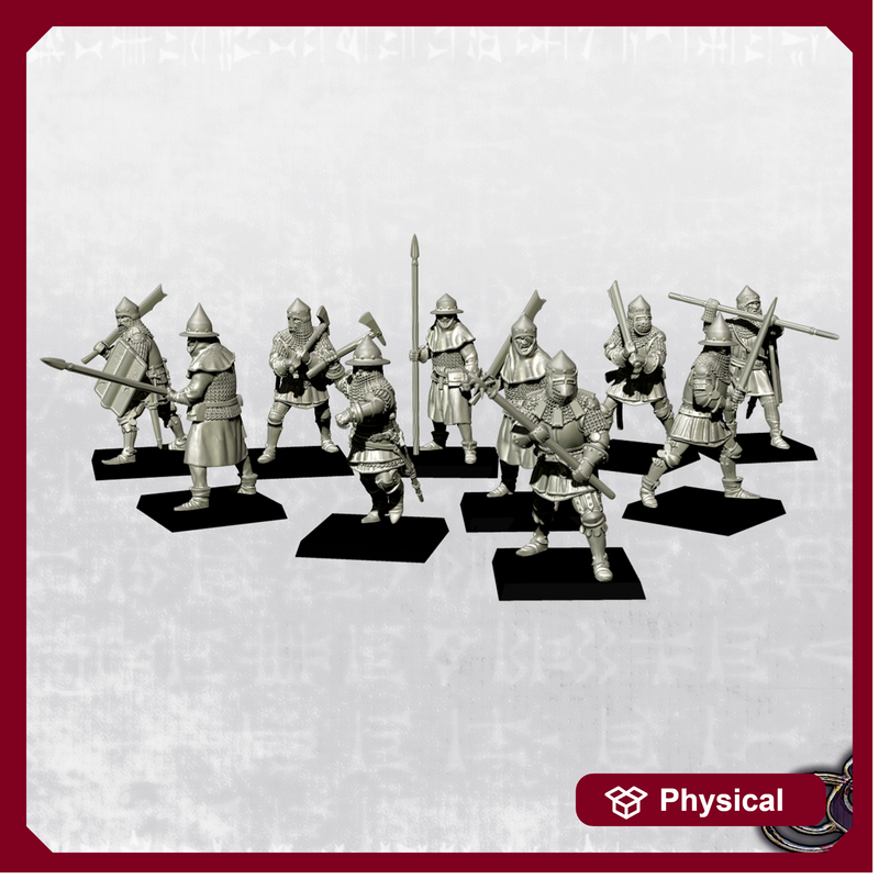 Lithuanian Warband 34mm