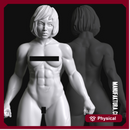 Sedition Series 02f - Female Gene-Forged Warrior Without Armor Plate
