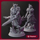 Draugr Undead Warriors - Pair