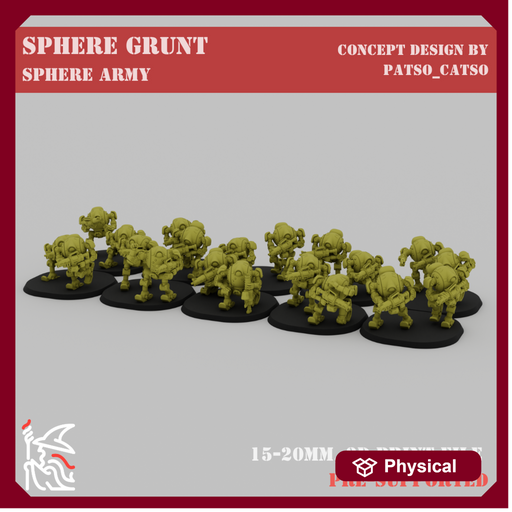 [Sphere Army] Sphere Grunt x20 - Only-Games