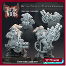Battle Nuns with Magma Cannons - Heavy Armor