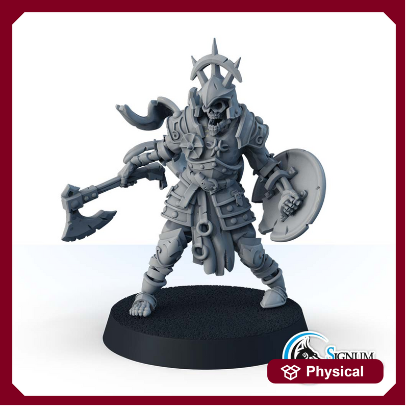 Zombie Knight with Axe