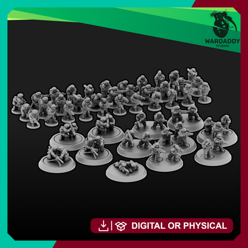 Sci-Fi Expeditionary Drop Troops (10mm EPIC) - Only-Games