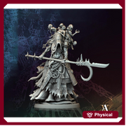 Hag, Fiendish Witch, Undead Banshee, Demon Fiend | Unpainted Miniature 28mm, 32mm,54mm,75mm,100mm Scales | Dungeons & Dragons | Pathfinder | - Only-Games