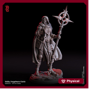 Warforged Cleric, Sorcerer | 28mm,32mm,54mm,75mm,100mm Scale Resin Miniature | Dungeons and Dragons D&D 5e Pathfinder | Flesh of Gods - Only-Games