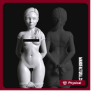 Sub Series 04c - Naked & Bound Female Prisoner Slave