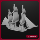 4x 1/2400 Unite-class Corvettes/HMS Surprise (28 guns)