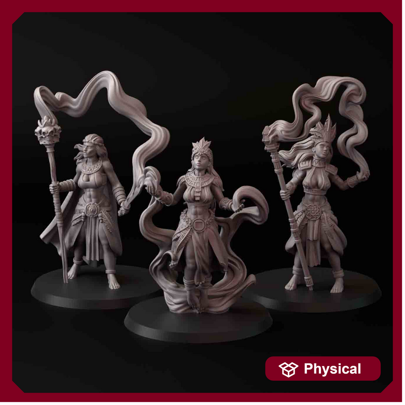 Quqa Amazon: Sorcerers (3 models)