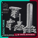 Soul Forge - Celestial Enviroment - 4 Model scatter terrain - PRESUPPORTED - Heaven hath no fury - 32 mm scale